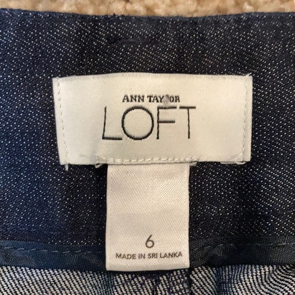 Dressy LOFT denim Bermuda short - Picture 2 of 2